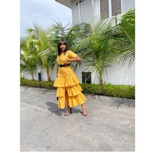 Stay bright and cherry in the absolutely gorgeous “EVIE DRESS”